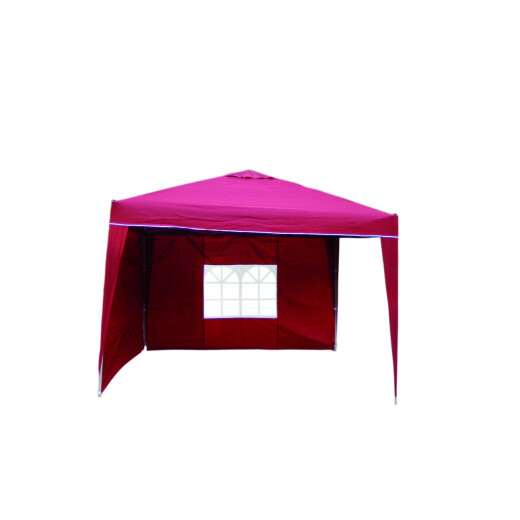 Pop Up Pavillon Burgundrot